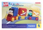 Blocks & Stacking Games - Peacock Bebe Blocks - Fun Puzzle Transportation