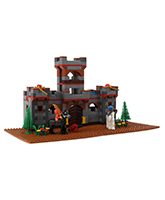 Peacock Smart Blocks - Castle Set With Warriors