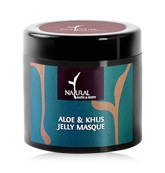 Face Mask - Natural Bath & Body Jelly Masque - Aloe & Khus