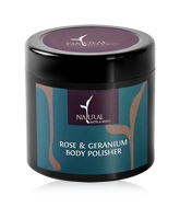 Body Lotion - Natural Bath & Body Body Polisher - Rose & Geranium