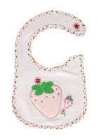 Bibs and Hanky - Mee Mee Bib - Strawberry Print