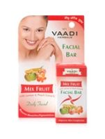 Soap - Vaadi Herbals Mix Fruit Facial Bar - Lemon & Peach