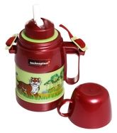 Wild Republic Technoplan - Bottle With Cup Small Canteen Animal Water Bottle