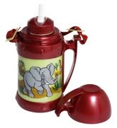 Wild Republic Technoplan - Pull Top Large Thermos Animal Water Bottle
