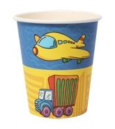 Plates Cups and Treat Sacks - Archies Party Time - Paper Cups