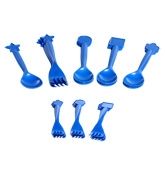 Plates Cups and Treat Sacks - Archies - Party Time Cutlery Set