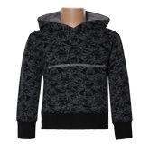 Hooded Sweat Shirt - Skull