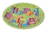Plates Cups and Treat Sacks - Archies Party Time Plates - Happy Birthday
