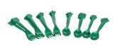 Plates Cups and Treat Sacks - Archies Party Time Flag Banner - Cutlery Set