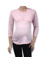 Nursing Wear - Nursing Top - Light Pink