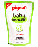 Pigeon - Baby Wash 2 in 1 Hair and Body (Refill Pack)