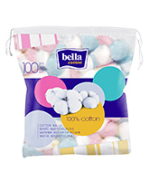 Bella Cotton - Cotton Balls 100 Balls, Fluffy, gentle and absorbent