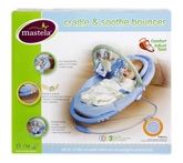 Mastela - Cradle & Soothe Bouncer Blue