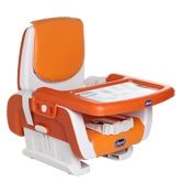 High Chairs & Walker - Chicco - Booster Seat Mode Natural - Orange