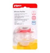 Teethers & Soothers - Pigeon Silicon Pacifier (Strawberry) Step – 1