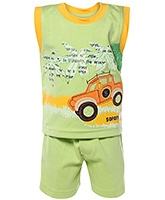 Child World - Sleeveless T-Shirt And Shorts Set