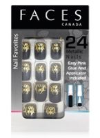 Faces Nail Favorites 24 Metallic Nails - 02