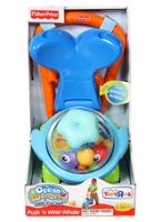 High Chairs & Walker - Fisher Price - Ocean Wonders Push 'n Whirl Whale