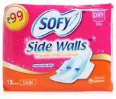 Sofy Dry Side Walls Sanitary Napkin - Large