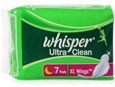 Whisper Ultra Clean Sanitary Napkins - XL Wings
