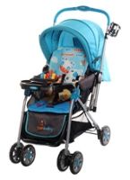 Strollers, Prams & Car Seats - Sunbaby Stroller - Blue Cow