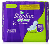 Stayfree Dry Max All Night – Ultra Thin Extra Large