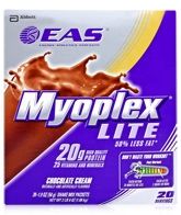 Protein Powder & Shakes - EAS Myoplex Lite Powder - Chocolate Cream