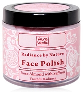 Aura Vedic Rose Almond with Saffron Face Polish