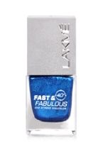 Lakme Fast and Fabulous Nail Color - 05 Aqua Bleeze