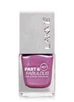 Lakme Fast and Fabulous Nail Color - 11 Purple Potion
