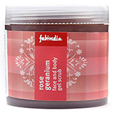 Fabindia Rose Geranium Face & Body Gel Scrub 