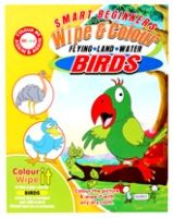 Colouring Book - Quixot - Wipe & Colour Birds