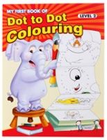 Colouring Book - Quixot - My First Book of Dot-to-Dot Colouring 