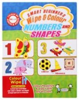 Colouring Book - Quixot - Wipe & Colour Numbers & Shapes