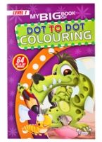 Colouring Book - Quixot - My Big Book Of Dot-to-Dot Colouring