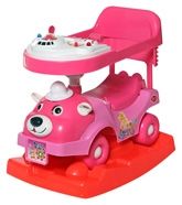 Bikes, Ride Ons  - Toyzone - Pink Bear Rider