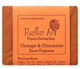 Rustic Art Orange & Cinnamon Oragnic Bathing Soap