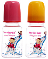 Morisons Baby Dreams - Twin Pack Designer Feeding Bottles