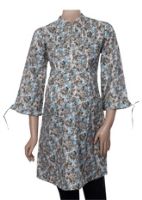Casual Wear - Long Kurti - Blue