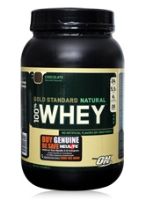 Optimum Nutritions Gold Standard Natural 100% Whey - Chocolate 