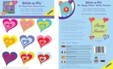 Wall Paper & Sticker - Fun To See - Stick a Pic Hippy Heart Stickers