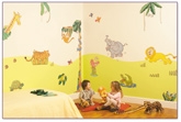 Wall Paper & Sticker - Fun To See - Jungle Safari