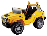 Marktech - Humvee Double Seater Jeep Stylish Yellow