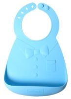 Bibs and Hanky - Baby Bib - Blue