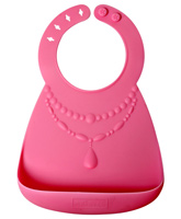 Bibs and Hanky - Baby Bib - Pink