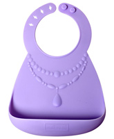 Bibs and Hanky - Baby BIb -Violet