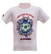Kappa Half Sleeves T-Shirt - Soccer League