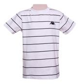 Kappa Half Sleeves T-Shirt - Black Stripes