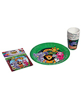 Birthday Party Kit - Jungle Themed Tableware Set