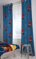 D'Decor - Iron Man Readymade Single Door... Accessorize the room with this curtain of Iron Man, ...